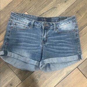 Jessica Simpson Blue Jean Shorts